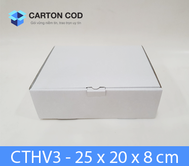 Hộp vuông trắng — ảnh 3